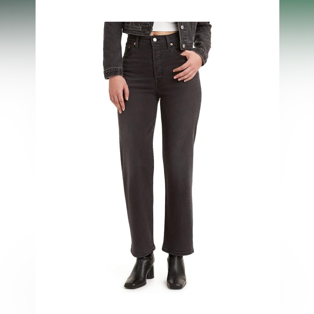 Levi’s ribcage straighty ankle jeans